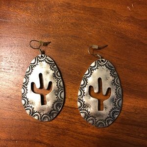 Cactus earrings